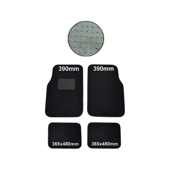 SET DE 4 ALFOMBRAS DE MOQUETA UNIVERSALES