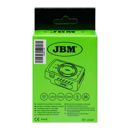 CARGADOR INALÁMBRICO A BATERÍA