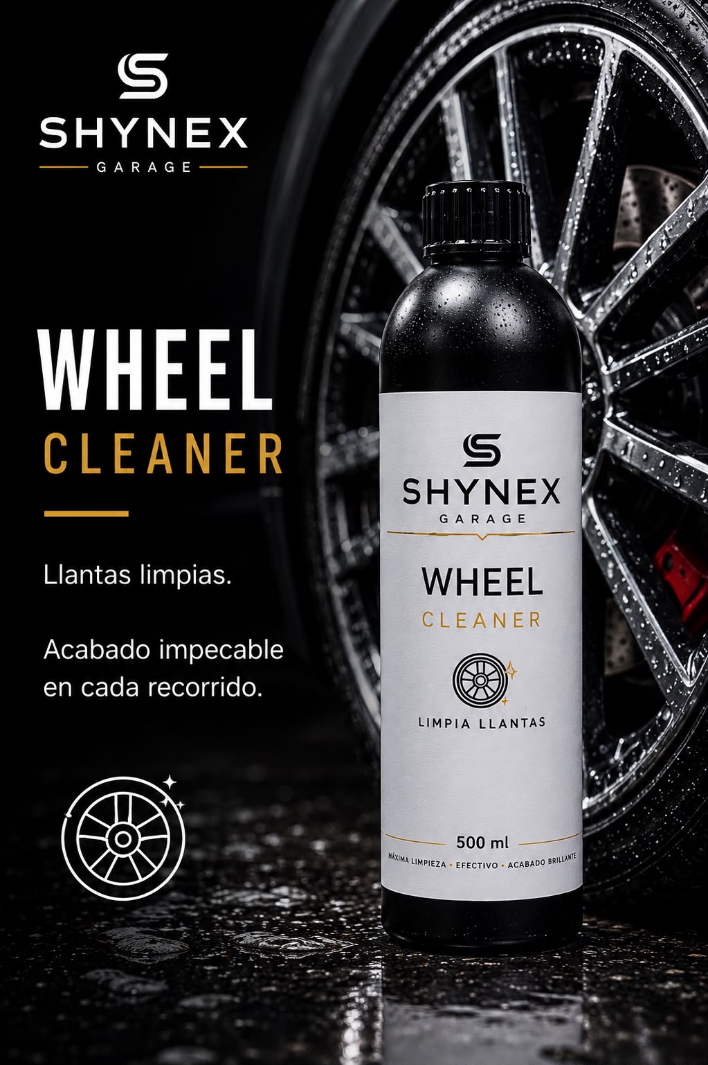 Limpia llantas 500ml