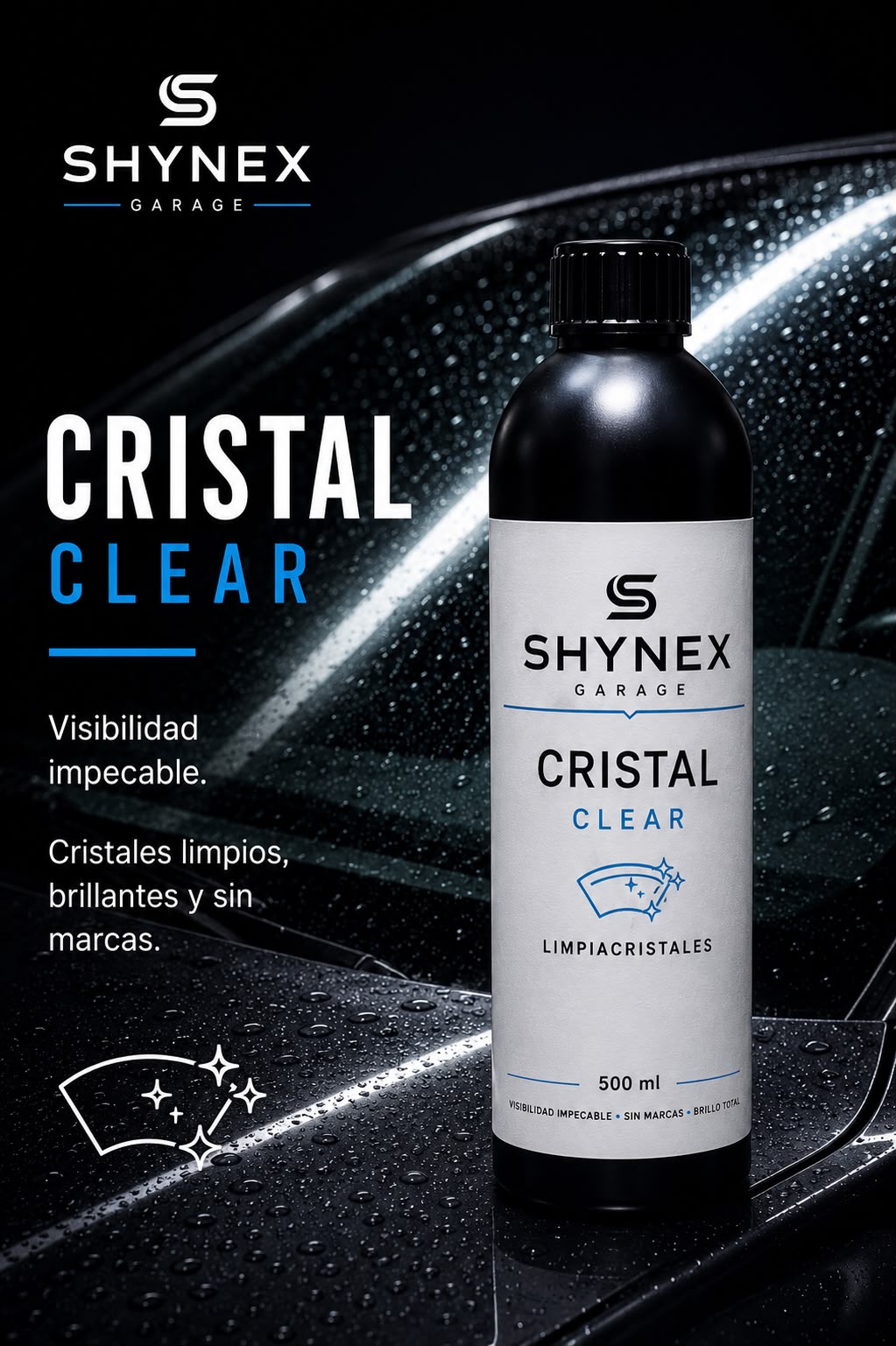 LIMPIACRISTALES  PREMIUM  500ml
