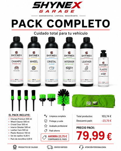 Pack completo detailing